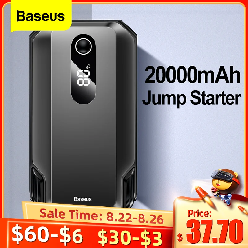 	Baseus Car Jump Starter Power 	