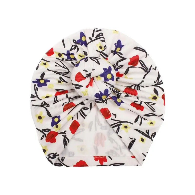 

Baby Turban Floral Newborn Baby Girls Baby Head Wraps Hats Headbands For Baby Girls 0-3 Months And 1-2 Year For Wear Photo
