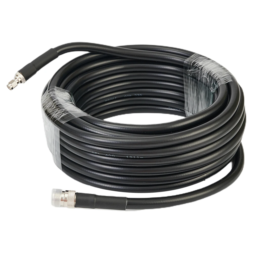

For 400 N-FeMale To RP-SMA Male Helium Miner Antenna Cable Signal Connecting Cable 32FT Antenna Cable Test Adapter Tool