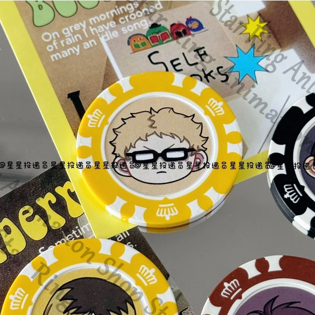 Хайкю!! Kei Tsukishima Oikawa Tooru аниме керамический чип монета игра валюта косплей мультфильм подарок предложение украшение (art.: 3920ceefeedb1) - 3920ceefeedb1