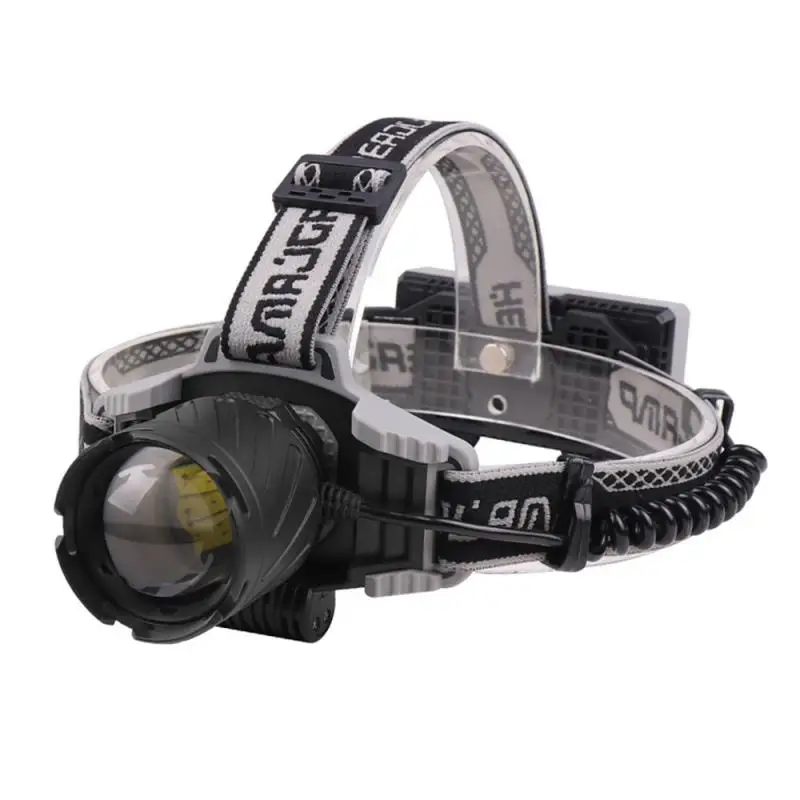 

Ipx5 Waterproof Flishlamp Long Range 270 Degree Adjusted Telescopic Zoom Usb Charging Head Lamp Aluminum Alloy LED Flishlight