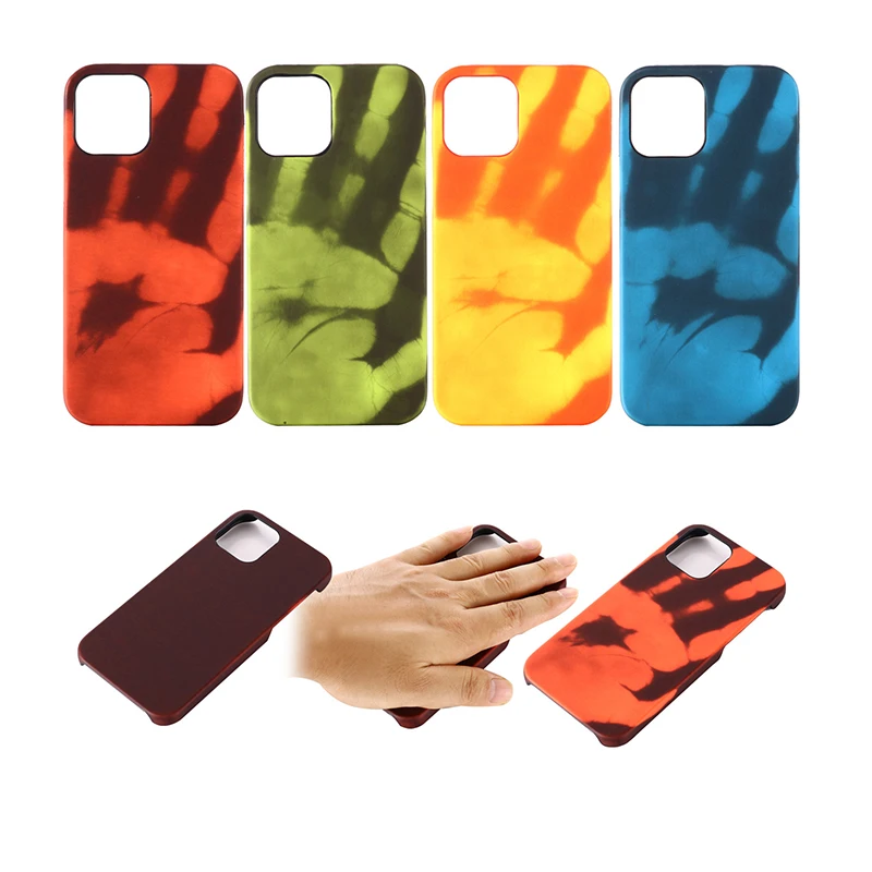 

Heat Sensitive Color Change Phone Case For Iphone 13 12 Mini 11 Pro Xr X Xs Max Hard Case For Iphone 7 8 Plus 12Pro 13Pro Cover
