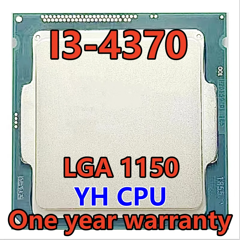 

i3-4370 i3 4370 SR1PD 3.3 GHz Dual-Core CPU Processor 4M 54W LGA 1150