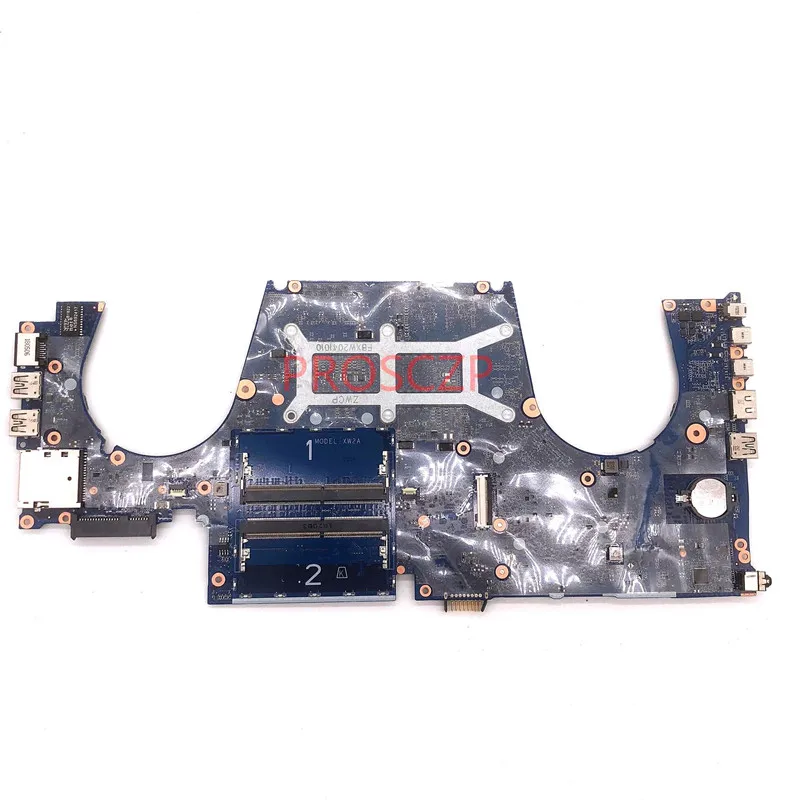 Фото L24981-001 L24981-501 L24981-601 Материнская плата для ноутбука HP ZBOOK 15 G6 Материнская плата DA0XW2MBAG0 W/E-2186M CPU P2000 100% протестировано, ОК №3