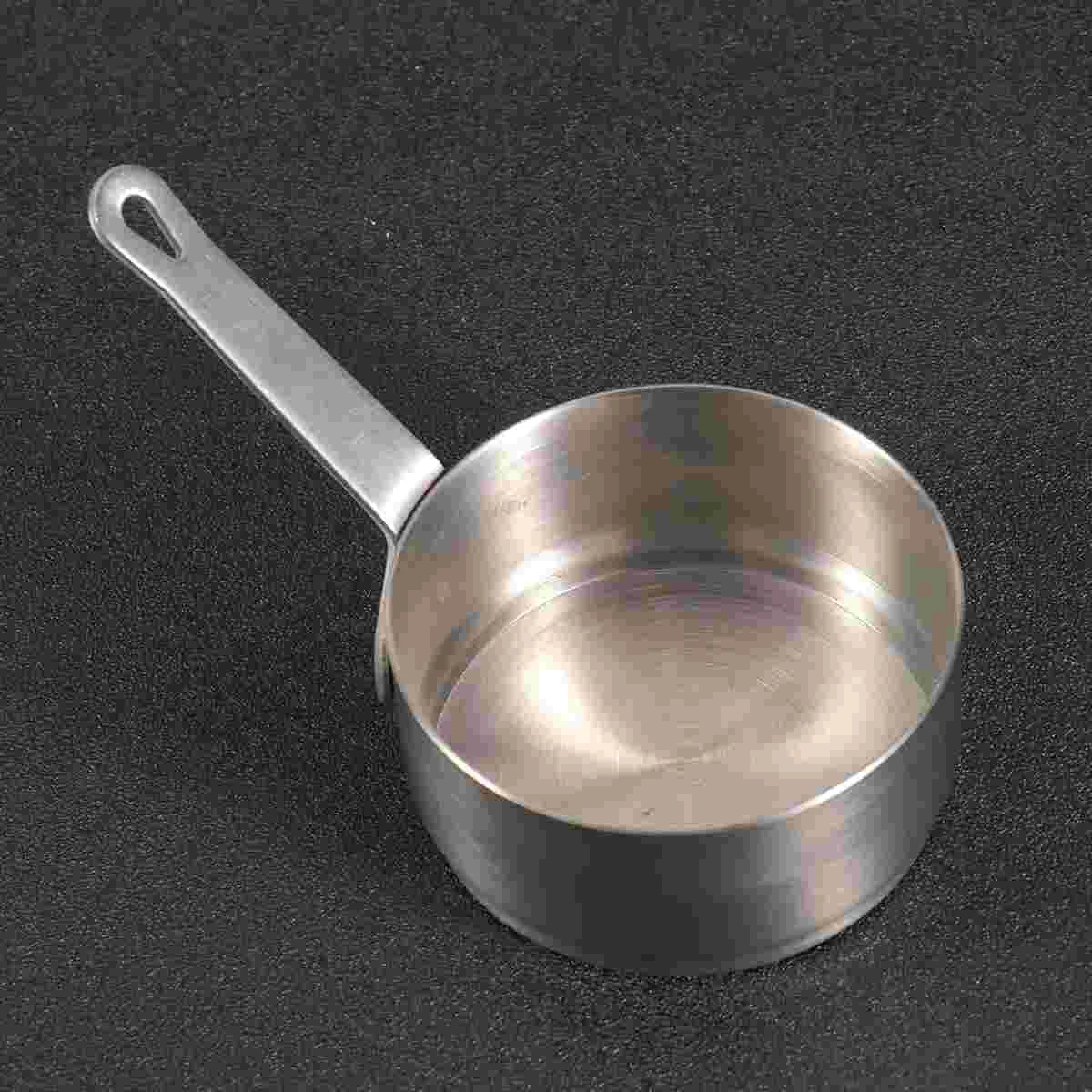 

Pot Butter Pan Sauce Warmer Mini Steel Stainless Heating Handle Soup Melting Pans Stove Boiler