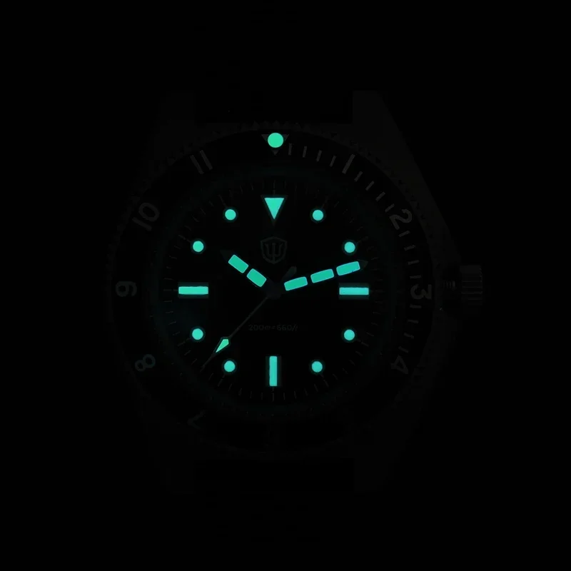 Watchdives WD1972 Мужские часы VH31 Sweep Seconds Механизм Сапфировое стекло BGW9 Светящиеся 20 бар Водонепроницаемые винтажные часы (art.: 3920cd35dda28) - 3920cd35dda28
