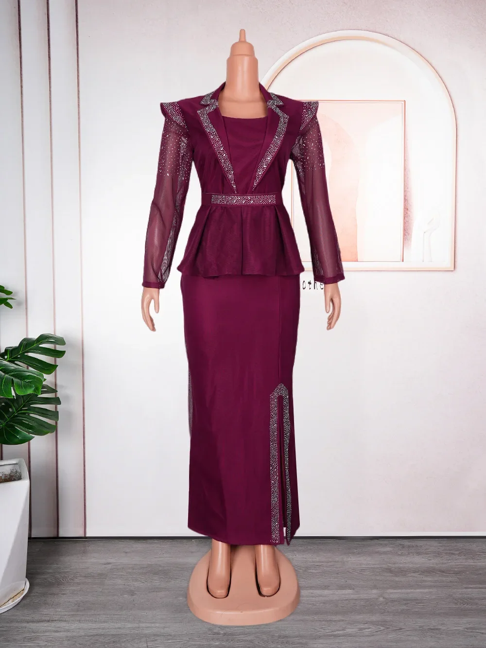 Элегантные африканские платья для женщин новинка 2024 африканская одежда женское