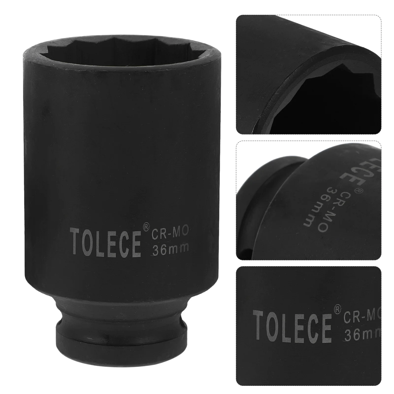 36 мм двенадцатиточечная головка глубокий ударный инструмент для стопорного