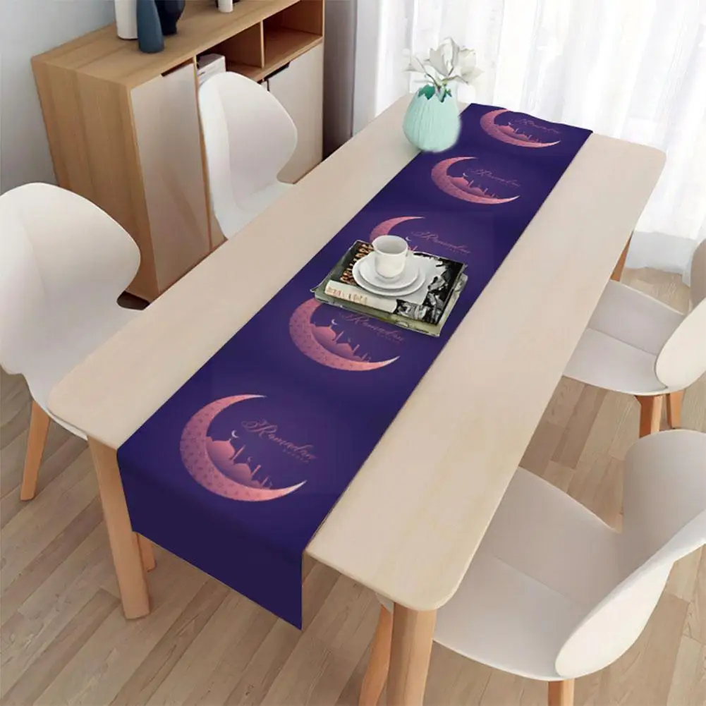 

Muslim Tablecloth Ramadan Decorations for Home EID Mubarak Decors Tablecloth Muslim Ramadan Festival Dropshipping EID P9B5
