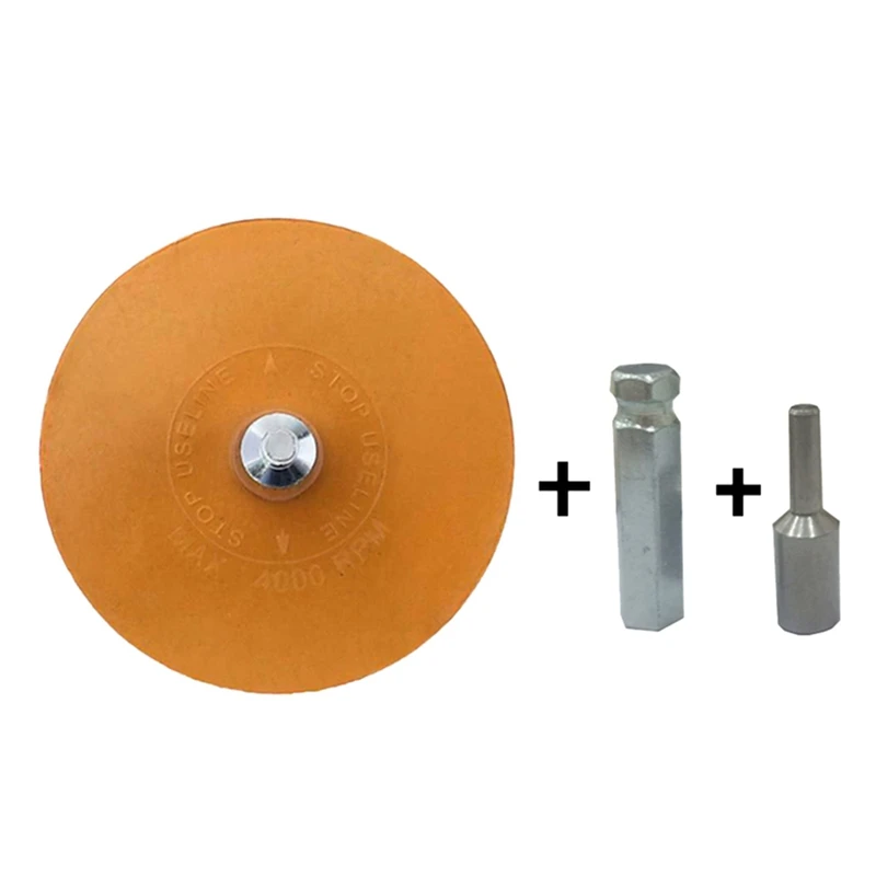 

3.5 Inch Car Rubber Degreaser Wheel Tire Remover Rubber Grinding Wheel Tire Buffing Tool Car Tyre Repair Tool