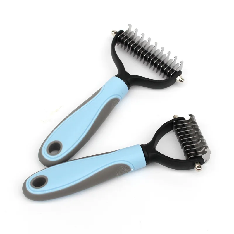 

Removal Detangler For Grooming Hair Comb Grooming Fur Comb Brush Long Pet Dog Pet Cat Brush Trimming Tool Dog Hair