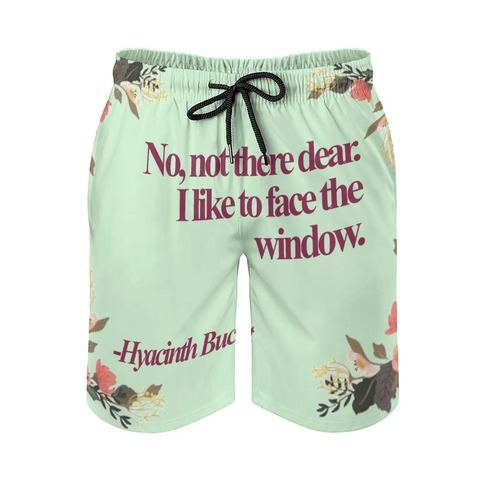 

Hyacinth Bucket Quotes Men'S Swim Trunks Sports Shorts Beach Trunks Surfing Pockets And Mesh Lining Shell Sing At You Funny