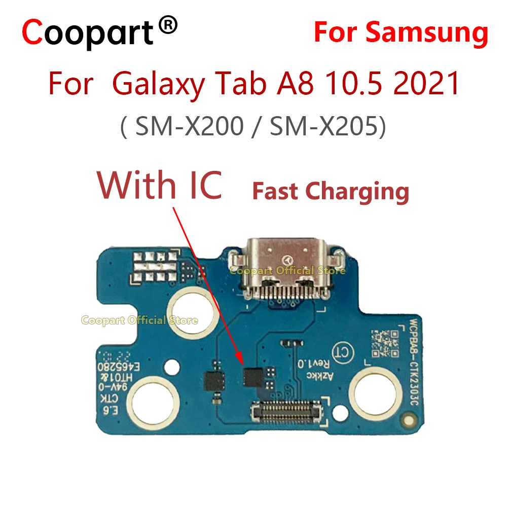 Cooperart USB-порт для зарядки разъем док-станции зарядная плата гибкий кабель Samsung Galaxy