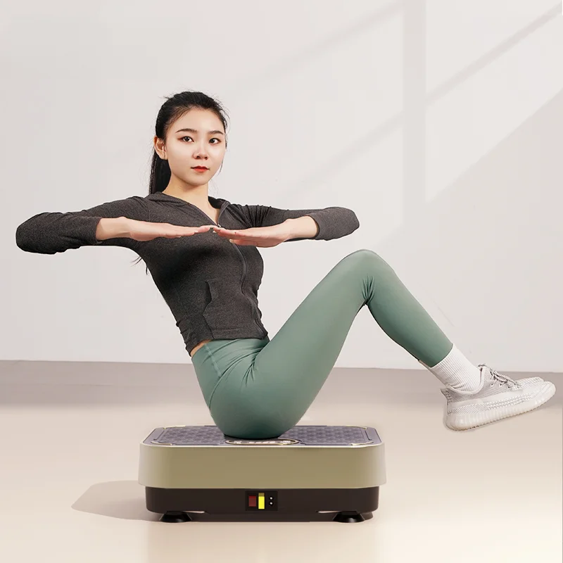 

Power Plate Household Multi-Functional Massage Bodycare Body Shaping Lazy Shiver Machine Rhythm Machine Body Power Plate (Standi