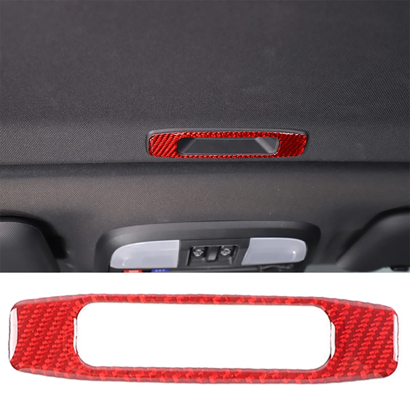 

For 2021-2023 Subaru WRX soft carbon fiber car styling sunroof sunshade handle cover sticker car interior protection accessories