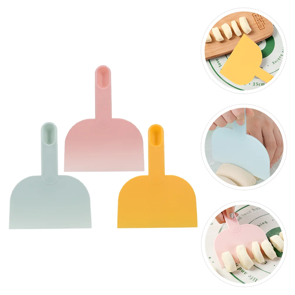 

Scraper Spatula Dough Cakeicingbowl Grill Decorating Acrylic Baking Tool Bread Silicone Pastry Metal Pizza Hard Cakessmoother
