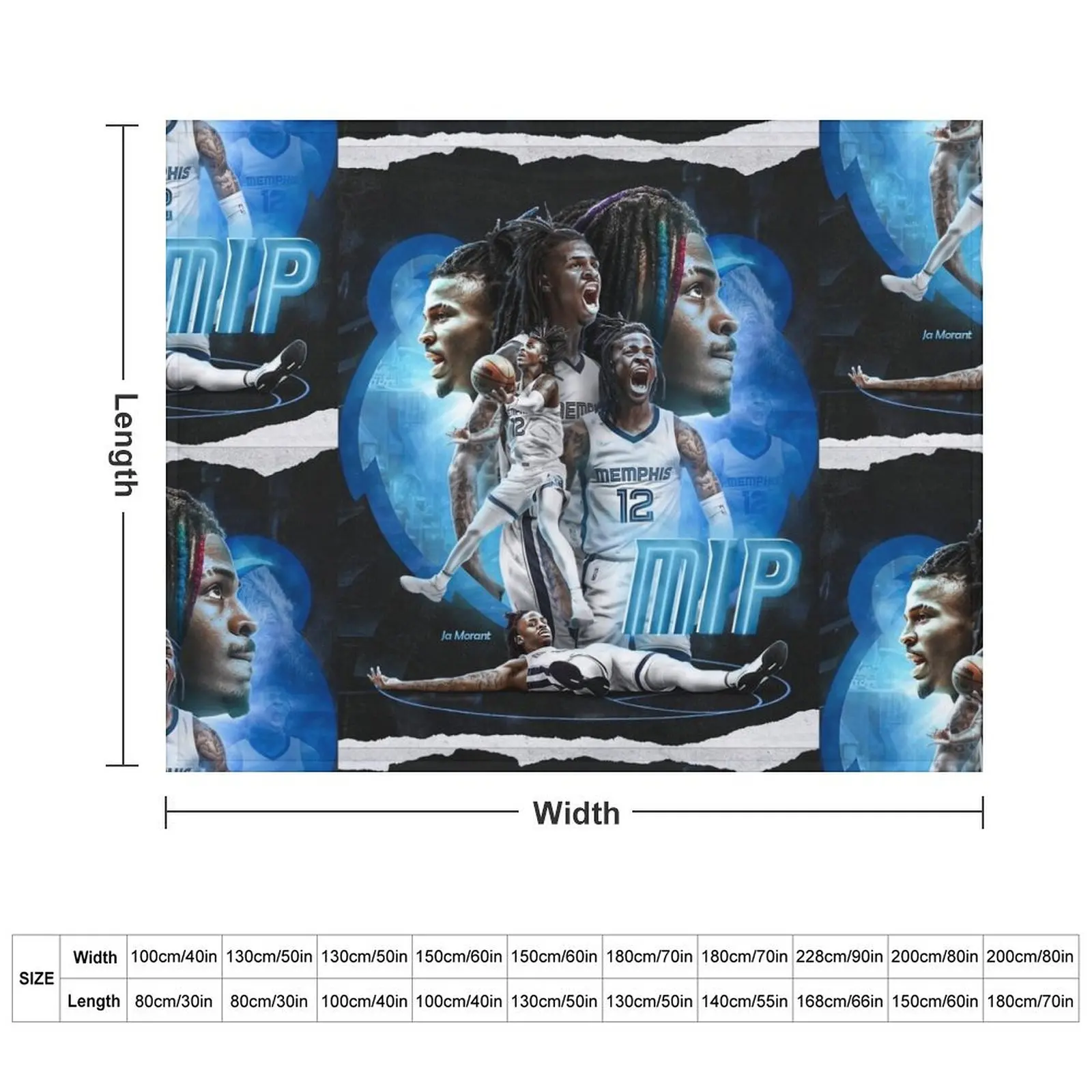 Одеяло Ja Morant декоративное одеяло для дивана роскошные декоративные одеяла