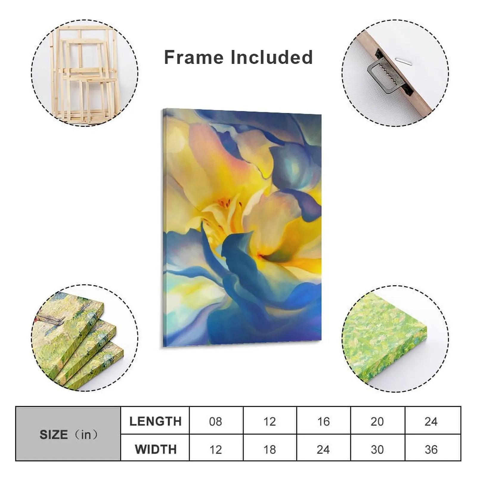 Сквош цветы искусство жоржегии O'keeffe живопись холст картина Декор для комнаты