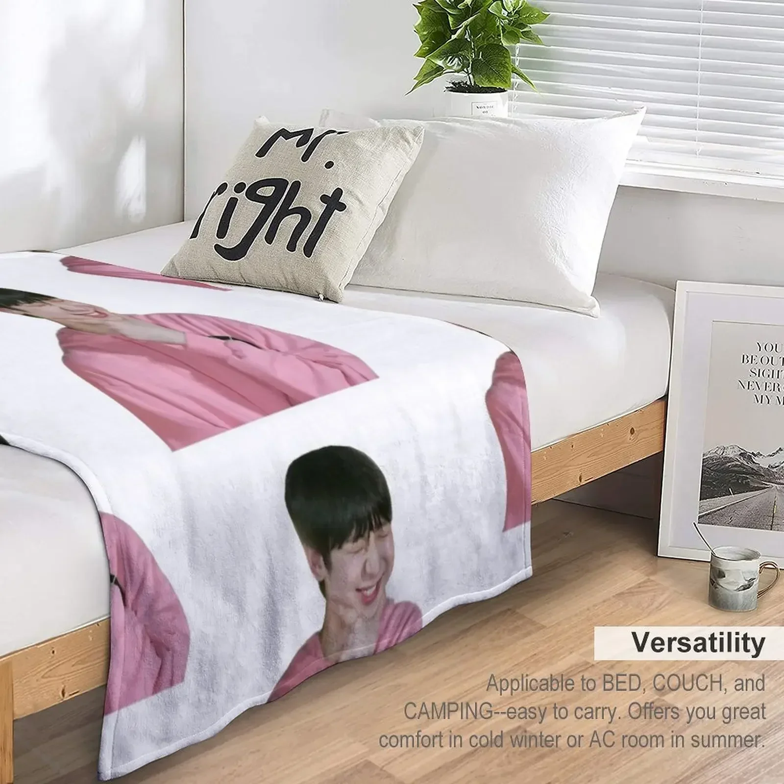 Одеяло Sunoo Aegyo I-Land пляжные меховые одеяла