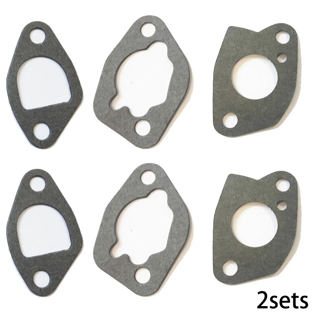 

Lawnmower Gaskets Replace 16212-ZH7-800 16221-ZH8-801 2Sets Carburetor Carb Gaskets Engines GX160 GX168 GX200 New