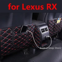 for lexus rx200t rx350 rx450h rx car rear seat anti kick pad seat cover back armrest protection mat 2020 2019 2018 2017 2016