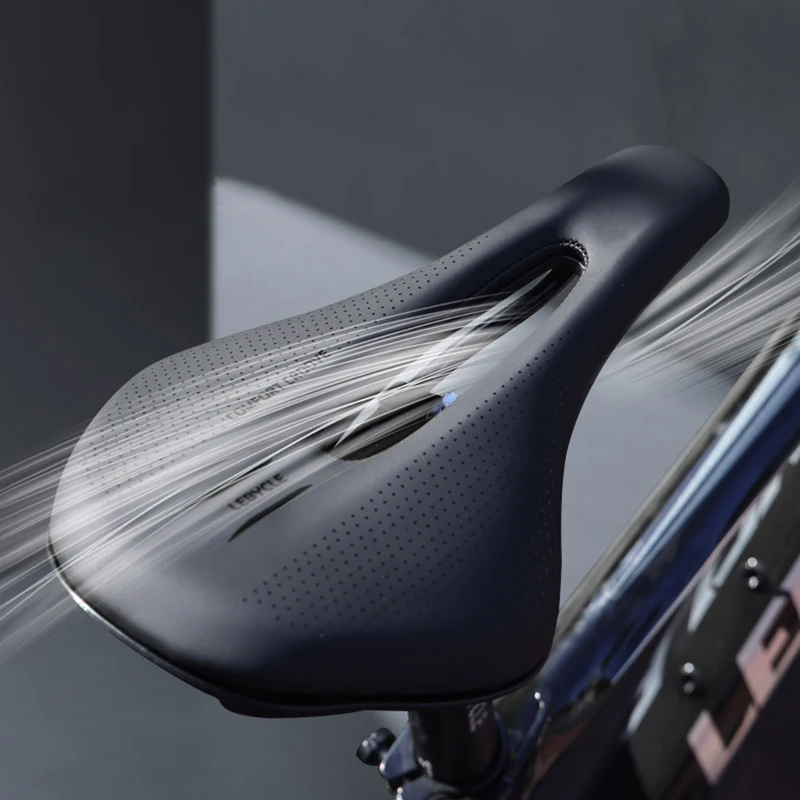 Седло Велосипедное ажурное дышащее мягкая подкладка для шоссейного велосипеда
