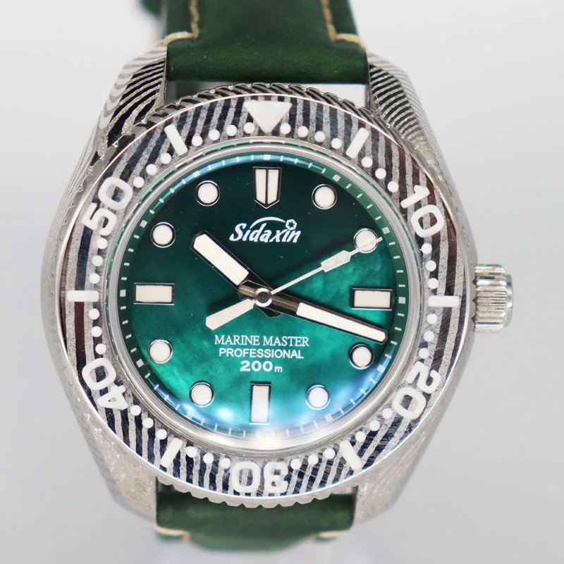 SIDAXIN мужские дайверские часы 42 мм военные автоматические механические наручные