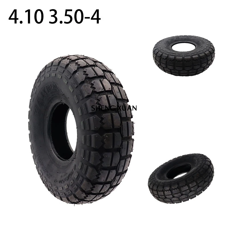 

Шины 4,10/3,50-4 4,10/3,50-4 с изогнутым клапаном, подходит для электрических скутеров, аксессуары для тележек, пневматические шины