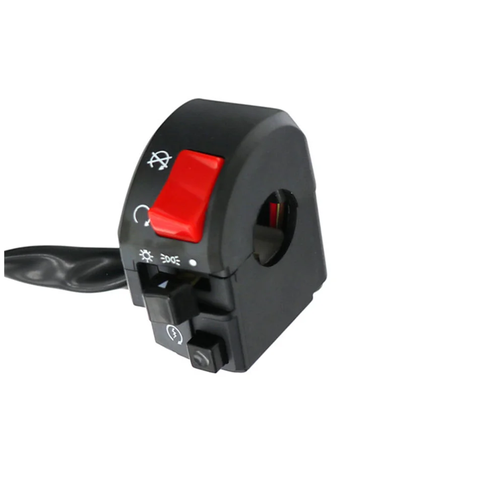 7/8&quot 22mm Motorcycle Switch Horn Button Turn Signal Light Electric Fog Start Handlebar Controller |