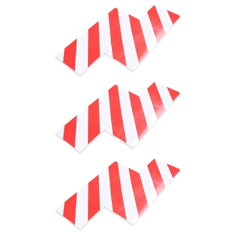 

Протектор стен гаража, пенопластовый протектор стен для углов для парковки гаража-протектор стен для защиты вашего автомобиля (6 шт. красных...