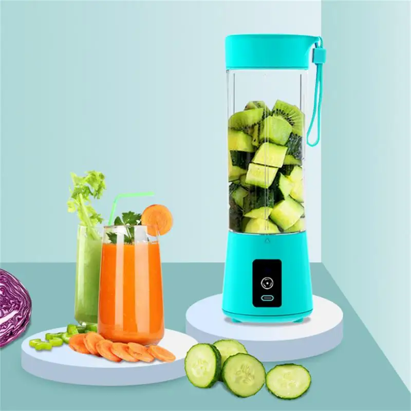 

Portable 60 High-speed Rotation Juicer Cup Usb Charging Fruit Smoothie Mixer Waterproof Six-blade Cutter Head Multifunctional