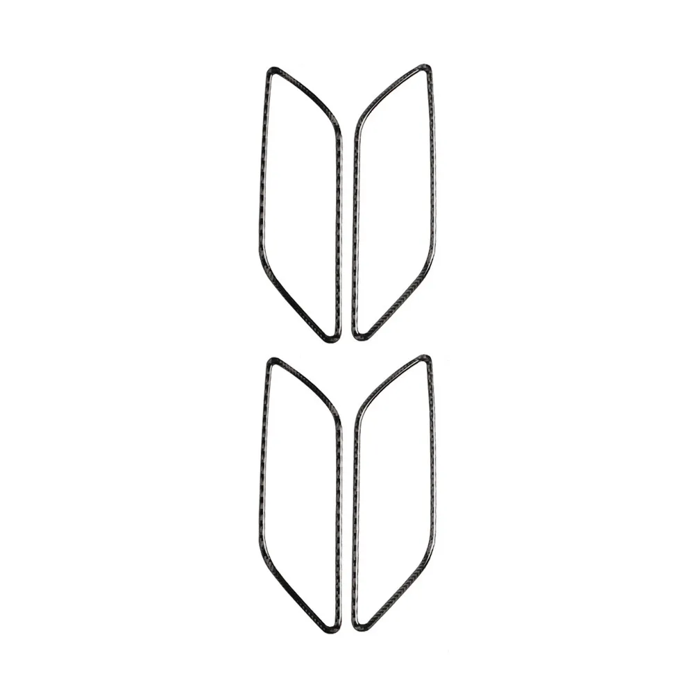 

Car styling Carbon Fiber Door Handle Decorative Strips Trim Stickers For Audi A3 8V 2012 2013 2014 2015 2016 2017 Accessories