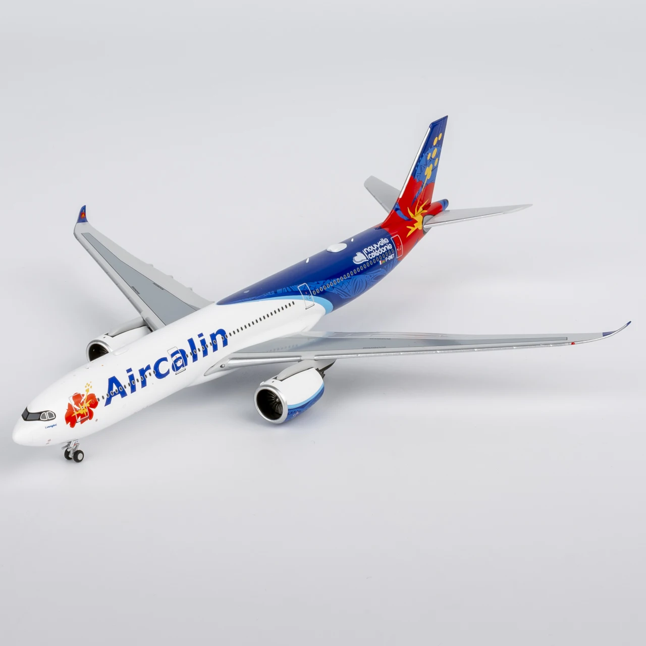 Фото Коллекционная модель самолета из сплава 68008, подарок, NG Models, масштаб 1:400, Aircalin Airlines, Airbus A330-900, литая модель самолета, реактивный самолет, F-ONET №4