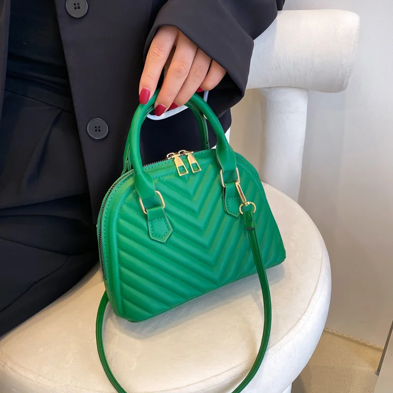 

Женская сумка-тоут через плечо, из ПУ кожи