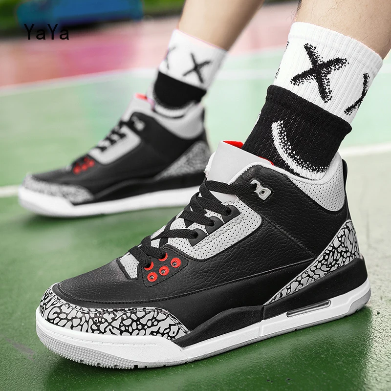 2023 new High Quality Basketball Shoes Men Sneakers Basket Shoes High Top Anti-slip Outdoor Sports Trainer Shoes running shoes