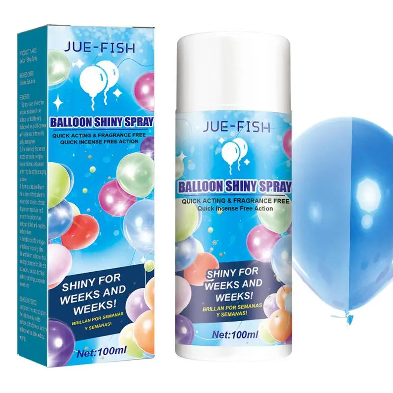 

Balloon Spray 100ml Shine Spray for Balloons Glossy Brightener Spray Birthday Party Decoration tool balloons accessories