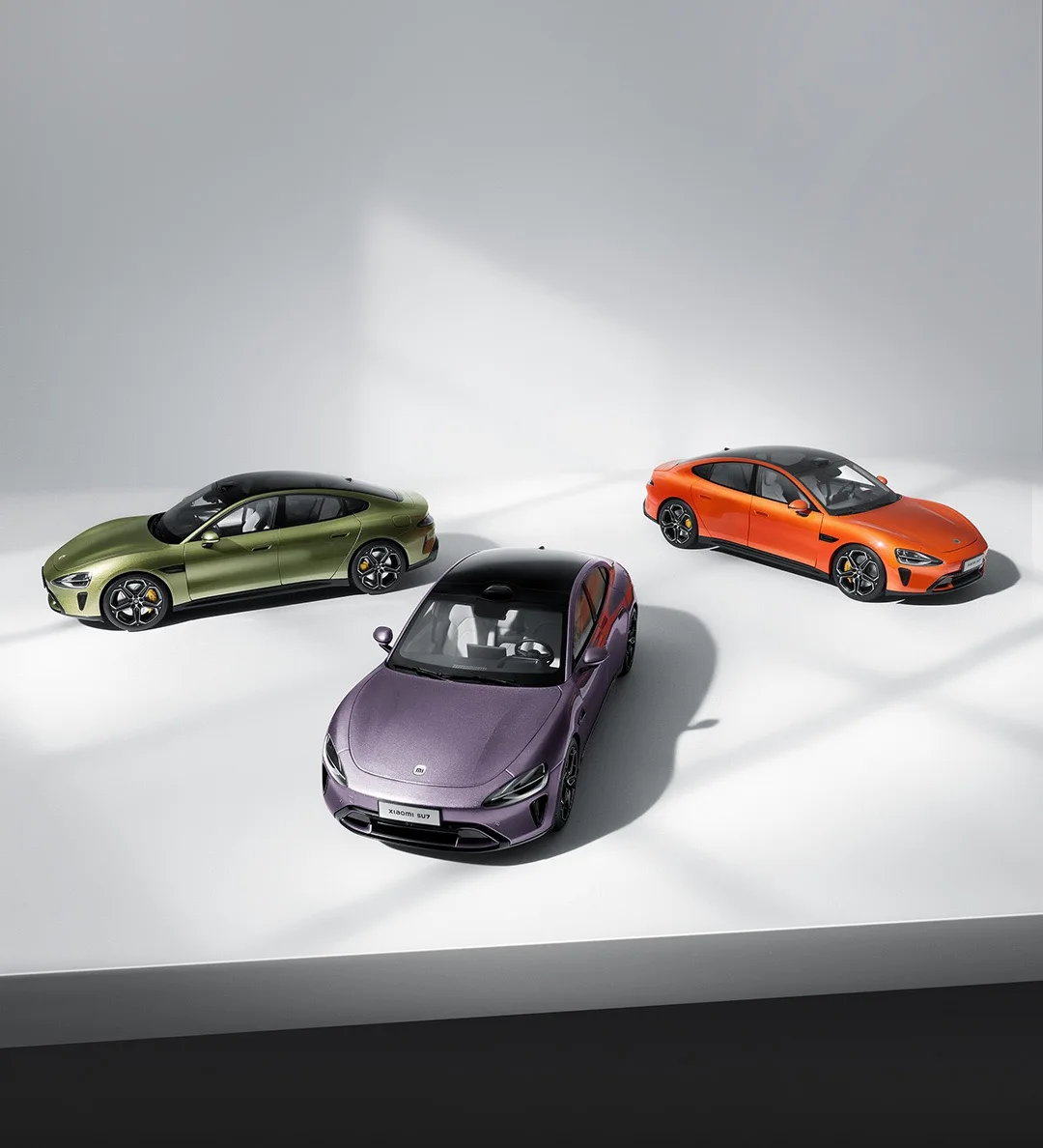 Xiaomi Su7 Оригинальная Модель Автомобиля Из Сплава В Масштабе 1:18 Полноразмерная