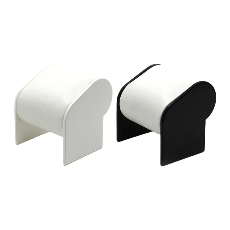 

HXBA Watch Bracelet Black White Plastic Holder Fashion Paint Jewelry Display Stand