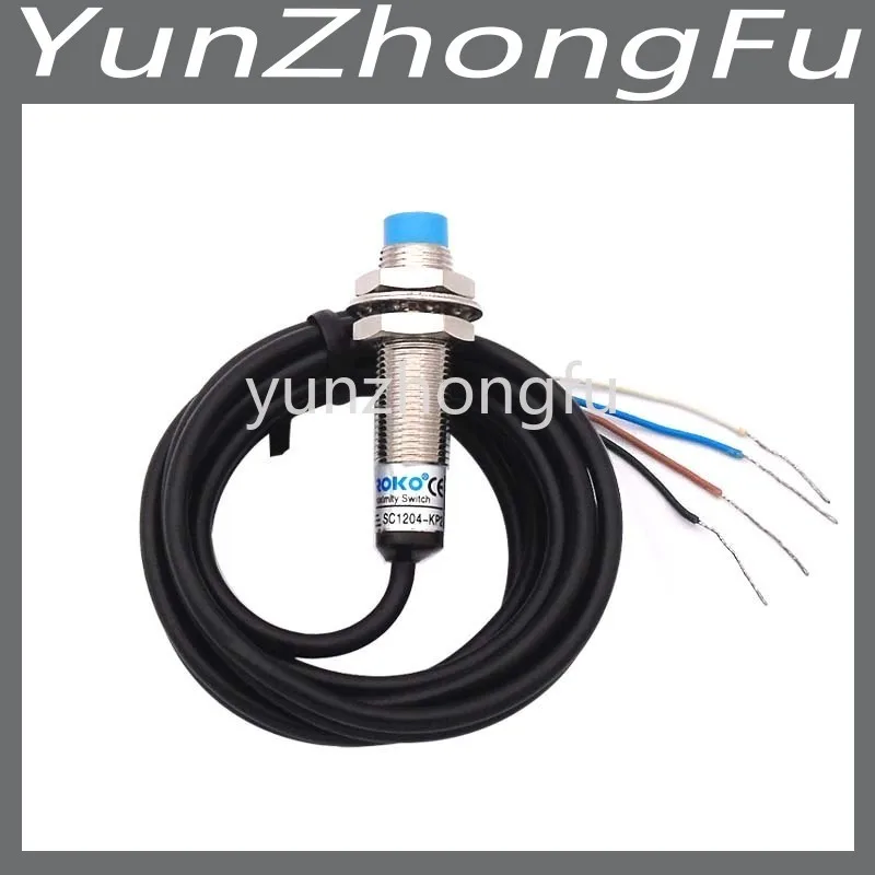

Suitable for SC1204-KP2 ROKO proximity switch sensor cylindrical metal induction switch DC three-wire NPN normally open brand