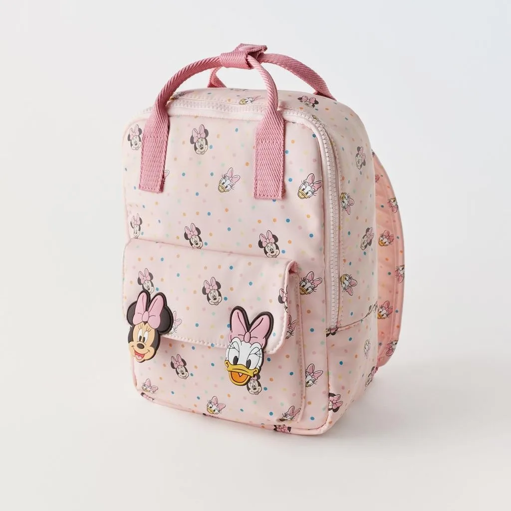 Новый модный детский рюкзак Disney с принтом Minimi Mouse на оба плеча подарок день