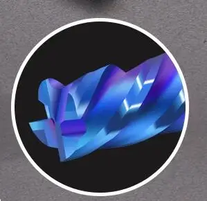 Плоская Концевая фреза из карбида HRC65 с 4 канавками квадратная 65 ° торцевая сплава