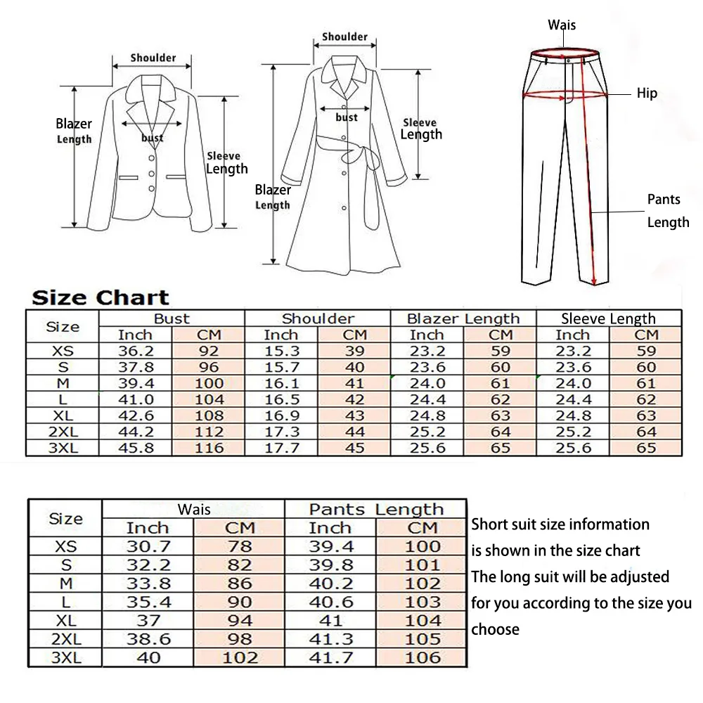 Women's Striped Suit 2-piece Double-breasted Lapel Collar Slim-fit Custom-made Dress Commuter Office Dress Blazer Pants Sets images - 6