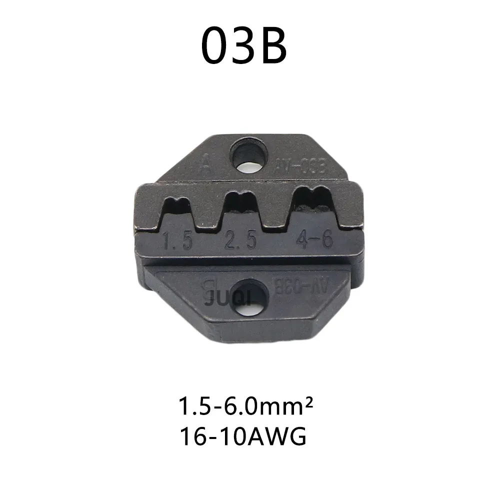 CRIMPING PILER Обжимной станок, один комплект 02B / 03B / 30J /40J / 05WF/ 06WF Детали инструментов, модули, один комплект губок