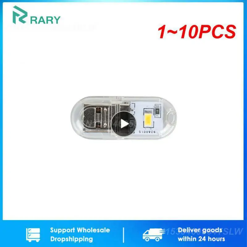 

1 ~ 10 шт., портативная мини-светодиодная Usb-лампа на 24 светодиода
