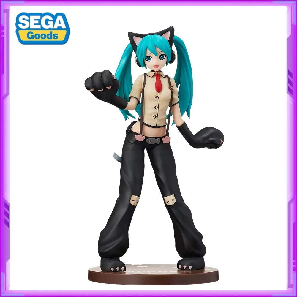 Оригинальный SEGA Vocaloid Hatsune Miku Project DIVA ПВХ аниме-фигурки экшн-фигурки модель игрушки