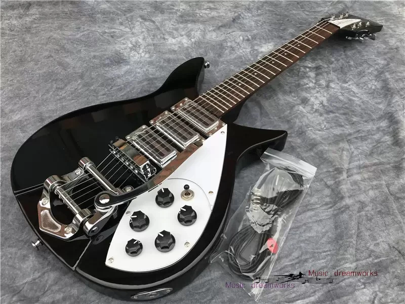 

Коротковесная полуполая электрическая гитара John Lennon 325, 12-струнная Кленовая для тела и шеи, фингерборд из палисандра