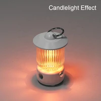 retro kerosene lamp air humidifier with led light rechargeable aromatherapy diffuser mist maker for tent camping home decoration