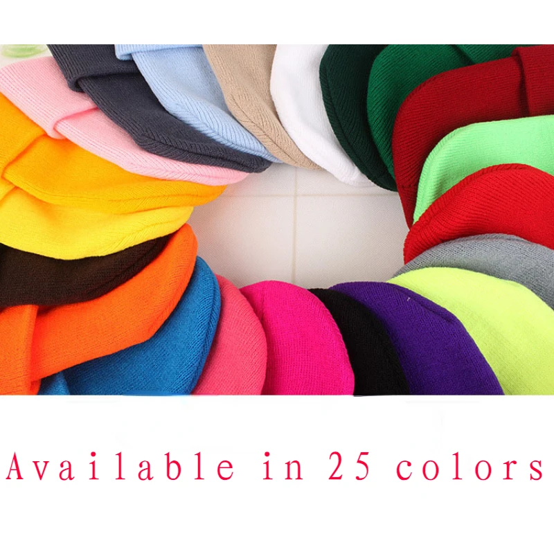 Зимние шапки унисекс, Новые облегающие шапки, вязаная однотонная Милая шапка, женские осенние облегающие шапки, теплая шапочка, мужская повседневная шапка, оптовая продажа