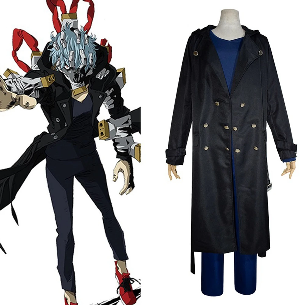 

Unisex Anime Cos My Hero Academia Shigaraki Tomura Cosplay Costumes Outfit Halloween Christmas Uniform Suits