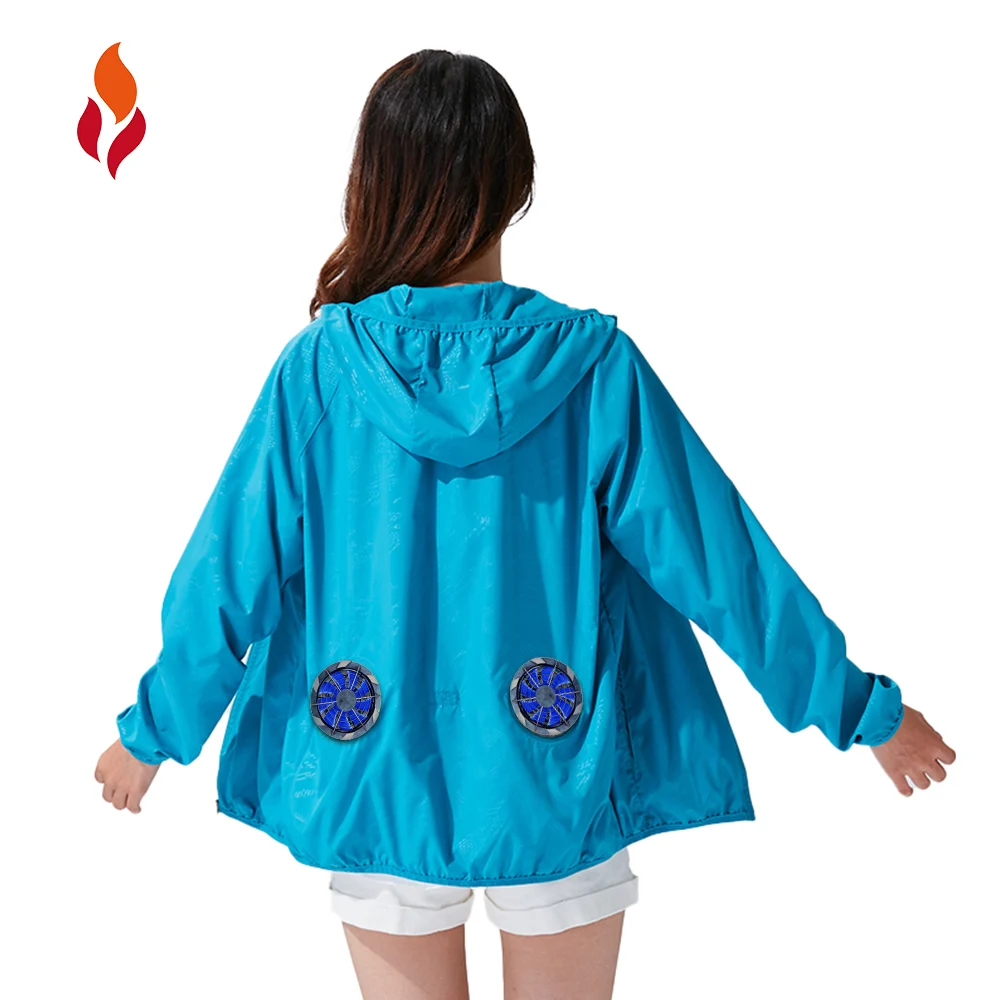 Летняя уличная куртка с вентилятором для кондиционирования воздуха Мужская